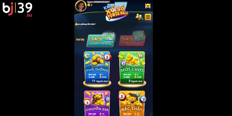KM Power Ball BJ39 Các điểm nổi trội tại tựa game